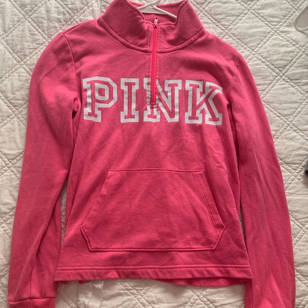 Victoria’s Secret PINK 1/4 Zip Sweatshirt
